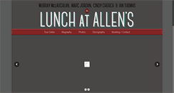 Desktop Screenshot of lunchatallens.ca